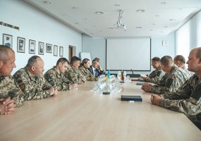 Ukrainian delegation focused on exchange of experience in military training - 3