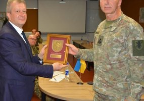 Ukrainian delegation focused on exchange of experience in military training - 4