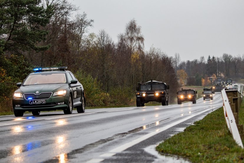 NATO priešakinių pajėgų kovinėje grupėje pakelta kovinė parengtis: prasideda pratybos „Rising...