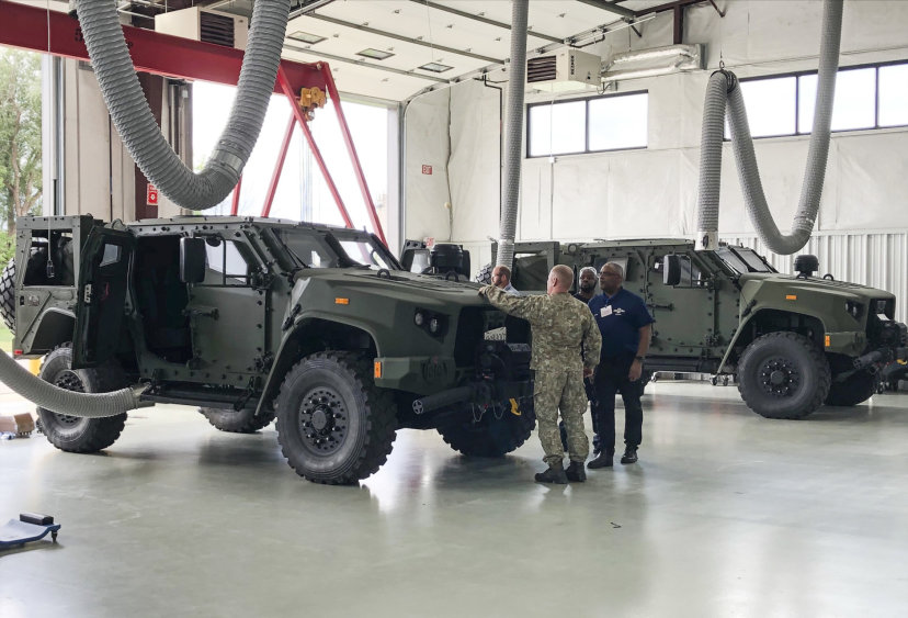 Lithuanian military monitored the procured JLTV at U.S. factory