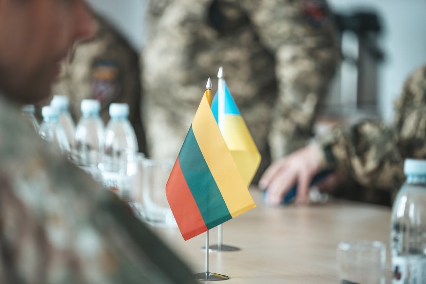 Ukrainian delegation focused on exchange of experience in military training
