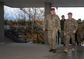 Lietuvos kariuomenė sukaupta patirtimi dalijasi su Sakartvelo Nacionaline gvardija - 1