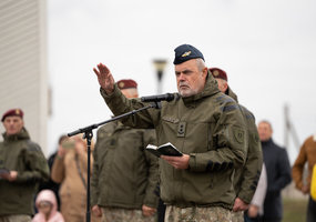 Kariai savanoriai prisiekė prie paminklo Vyčio apygardos partizanams atminti - 6