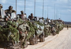 Karaliaus Mindaugo husarų bataliono kariai dalyvavo pratybose Danijoje - 18