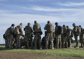 Lietuvos kariuomenė Jungtinėje Karalystėje tęsia Ukrainos karių mokymą - 1