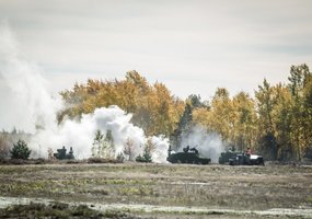 Lithuanian and German troops complete tasks together at Exercise Fast Griffin - 2