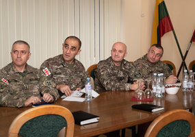 Lithuanian Armed Forces share experience with the National Guard of Georgia - 1
