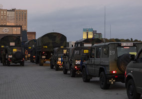 German Brigade troops deploy with equipment to the first exercise in Lithuania - 5