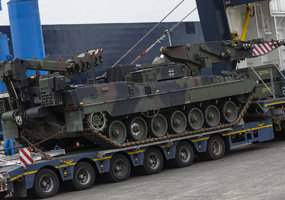 German Brigade troops deploy with equipment to the first exercise in Lithuania - 7