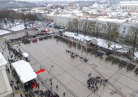 Lietuvos kariuomenė minėdama atkūrimo metines nepamiršo istorijos pamokų, karo Ukrainoje ir... - 1