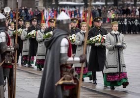 Lietuvos kariuomenė minėdama atkūrimo metines nepamiršo istorijos pamokų, karo Ukrainoje ir... - 10