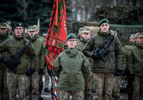 Lietuvos kariuomenė minėdama atkūrimo metines nepamiršo istorijos pamokų, karo Ukrainoje ir... - 25