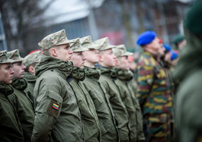 Lietuvos kariuomenė minėdama atkūrimo metines nepamiršo istorijos pamokų, karo Ukrainoje ir... - 26