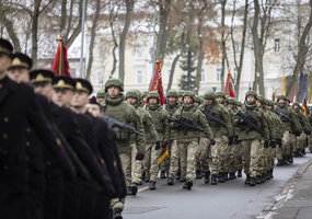Lietuvos kariuomenė minėdama atkūrimo metines nepamiršo istorijos pamokų, karo Ukrainoje ir... - 3