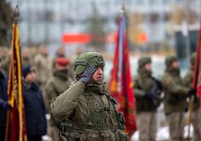 Lietuvos kariuomenė minėdama atkūrimo metines nepamiršo istorijos pamokų, karo Ukrainoje ir... - 18