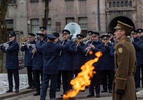 Lietuvos kariuomenė minėdama atkūrimo metines nepamiršo istorijos pamokų, karo Ukrainoje ir... - 19