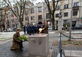 Lietuvos kariuomenė minėdama atkūrimo metines nepamiršo istorijos pamokų, karo Ukrainoje ir... - 20
