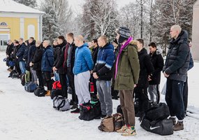 Vienas paskutiniųjų šių metų šaukimų: jaunuoliai pasiryžo tapti husarais - 4
