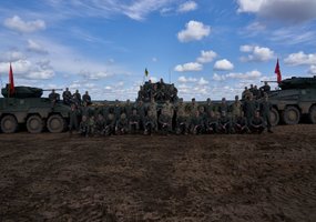 First Lithuanian Armed Forces battalion equipped with Vilkas IFVs reaches full operational... - 6