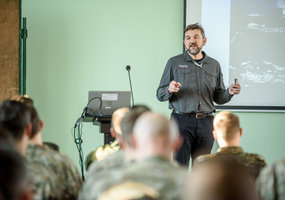 „Geležinio Vilko“ brigadoje įvyko pirmoji konferencija „Mūšis mieste“ - 2
