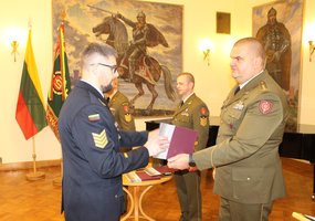 Lietuvos kariuomenės mokykloje baigėsi Puskarininkių karjeros III pakopos kursas - 1