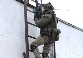 Panevėžio mieste vyko bendros Husarų bataliono ir eFP Norvegijos Kuopos pratybos - 2