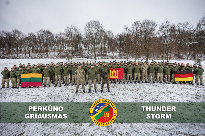 Lithuanian Armed Forces Command Post Exercise Thunder Storm 2022 concludes