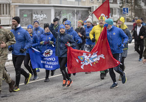 Pagerbiant Sausio 13-osios aukas surengtas 31-asis pagarbos bėgimas „Gyvybės ir mirties keliu“ - 14