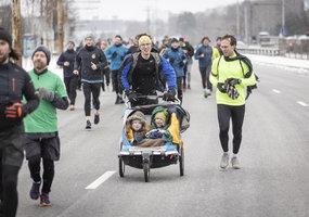 Pagerbiant Sausio 13-osios aukas surengtas 31-asis pagarbos bėgimas „Gyvybės ir mirties keliu“ - 12