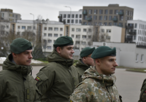 Ryšių ir informacinių sistemų batalionui suteiktas Kristupo Radvilos Perkūno vardas - 2
