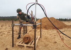 Aktyvi Inžinerijos bataliono kuopų parama gerina Lietuvos kariuomenės infrastruktūrą - 1