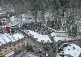 Pagerbiant Sausio 13-osios aukas surengtas 31-asis pagarbos bėgimas „Gyvybės ir mirties keliu“ - 1