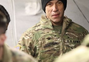 Pasirengime tarptautinėms pratyboms „Allied Spirit 2023“ besitreniruojančius karius aplankė... - 2