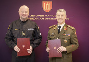 Lietuvos kariuomenė tęsia bendradarbiavimą su institucijomis, besirūpinančiomis valstybės saugumu - 2