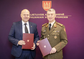 Lietuvos kariuomenė tęsia bendradarbiavimą su institucijomis, besirūpinančiomis valstybės saugumu - 6