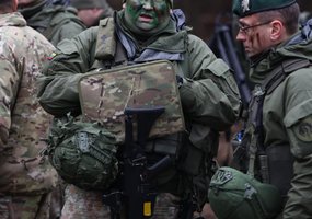 Allies visit Lithuanian troops on preparation for international Exercise Allied Spirit 2023 - 1
