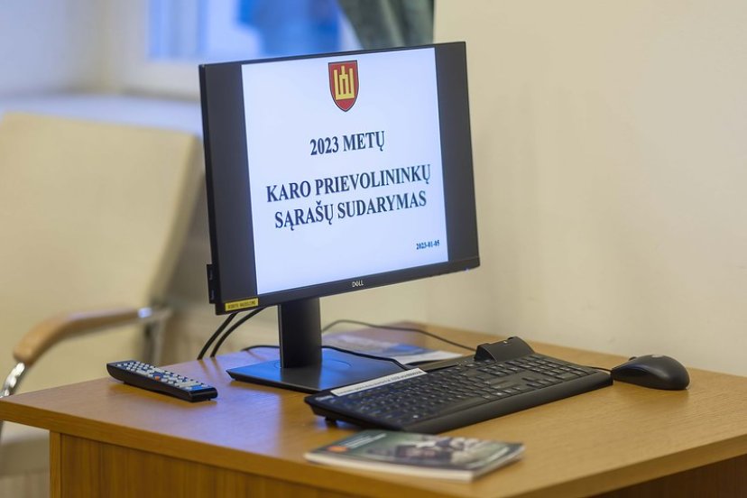 Sudarytas 2023 m. karo prievolininkų sąrašas