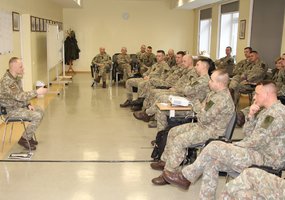 Lietuvos kariuomenės mokykloje baigėsi pirmasis šiais metais Puskarininkių karjeros III pakopos... - 2