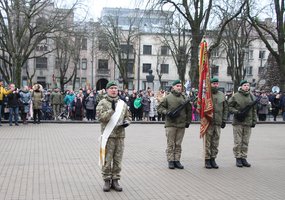 Lietuvos Respublikai prisiekė jaunesniųjų karininkų vadų mokymų klausytojai - 5