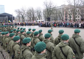 Lietuvos Respublikai prisiekė jaunesniųjų karininkų vadų mokymų klausytojai - 6