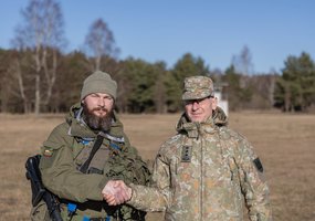 Aktyviojo rezervo kariai pradėjo kolektyvinių užduočių vykdymą - 5