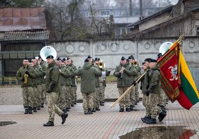  Auga Lietuvos kariuomenės rezervo karių skaičius: jį papildė dar viena karo inžinierių laida - 3