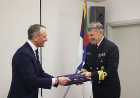 Pasirašyta sutartis atvers kelius inovacijoms į Lietuvos karinį laivyną - 1