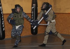 Karinės kovinės savigynos instruktoriaus kursas karius sustiprino fiziškai ir psichologiškai - 4