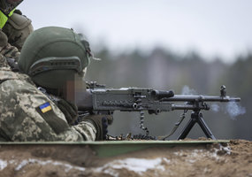 Per plataus masto invazijos metines Ukrainos kariai baigė mokymus Lietuvoje - 5