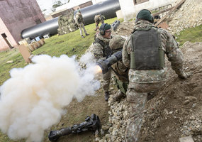 Ministras ir kariuomenės vadas lankė karius tarptautinėje operacijoje „Interflex” Jungtinėje... - 7