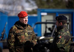 Iškelta Portugalijos rotacinių pajėgų vėliava ir paminėta Lietuvos įstojimo į NATO diena - 2