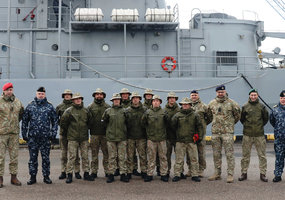  Į tarptautinę operaciją Viduržemio jūroje išlydėta Lietuvos kariuomenės Laivų apžiūros grupė - 3