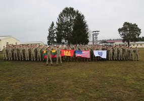 Lietuvos kariuomenės divizijos lygmens štabas baigė mokymus Vokietijoje - 2