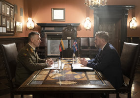 Lietuvos ir Islandijos kariuomenių vadai lankė sprogmenų neutralizavimo kurse besimokančius... - 3